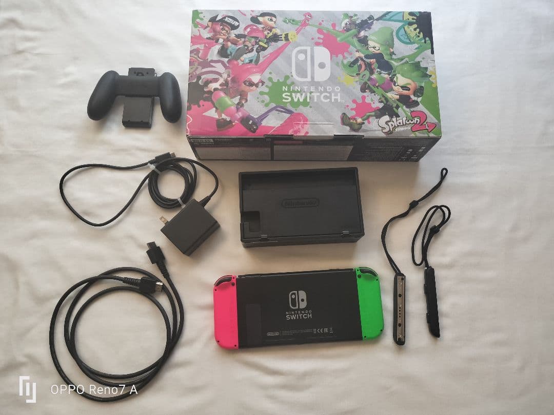 【タンカス】ニンテンドースイッチ 本体ジャンク品＋ケース