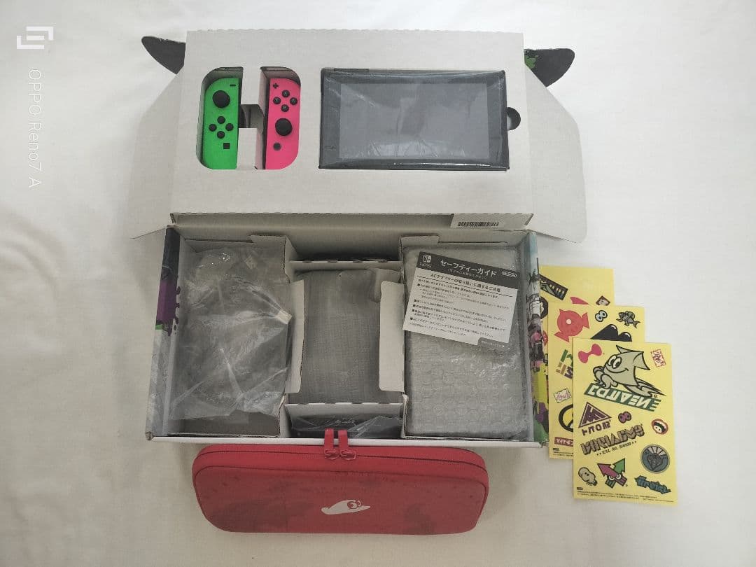 【タンカス】ニンテンドースイッチ 本体ジャンク品＋ケース