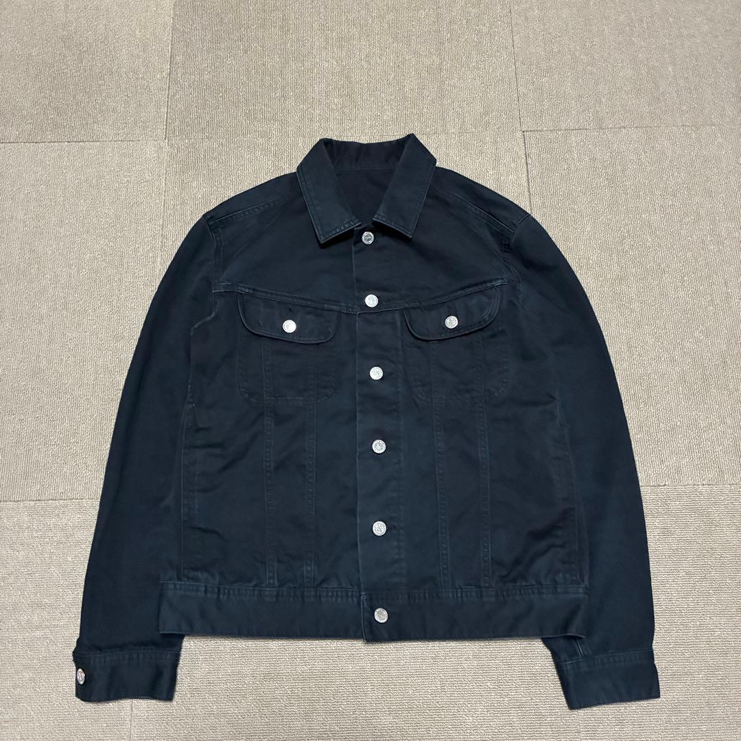 APC コットンジャケット 黒 M ブルゾン ジージャン アーペーセー