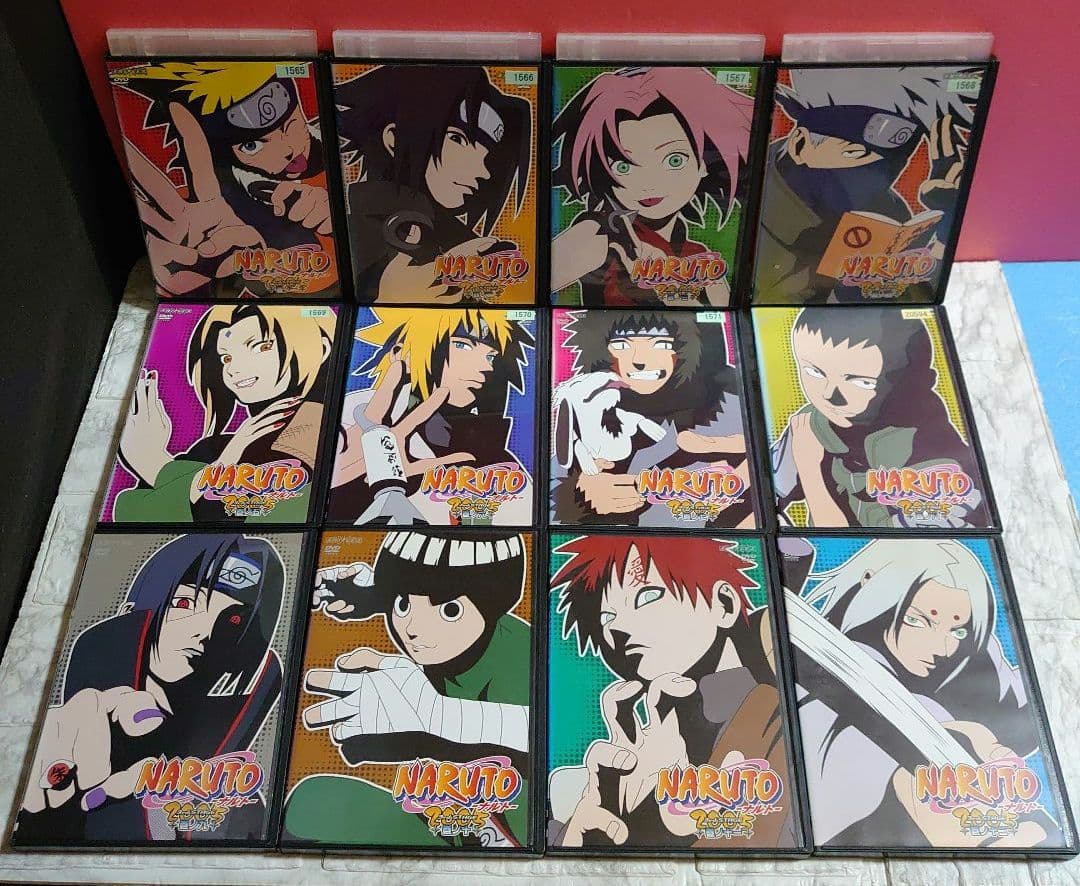 NARUTO-ナルト- １st～５STAGE 少年期 全５８巻セット DVD