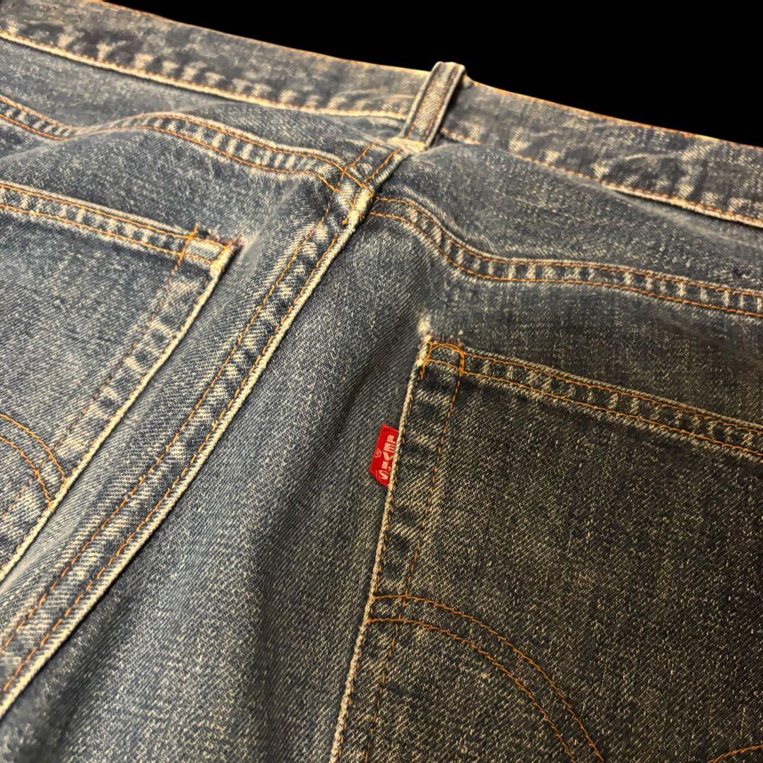 ノーリペア 60s 70s levis 505 BIG E 実寸W34 デニム