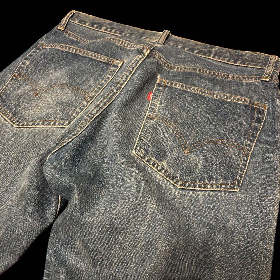 ノーリペア 60s 70s levis 505 BIG E 実寸W34 デニム