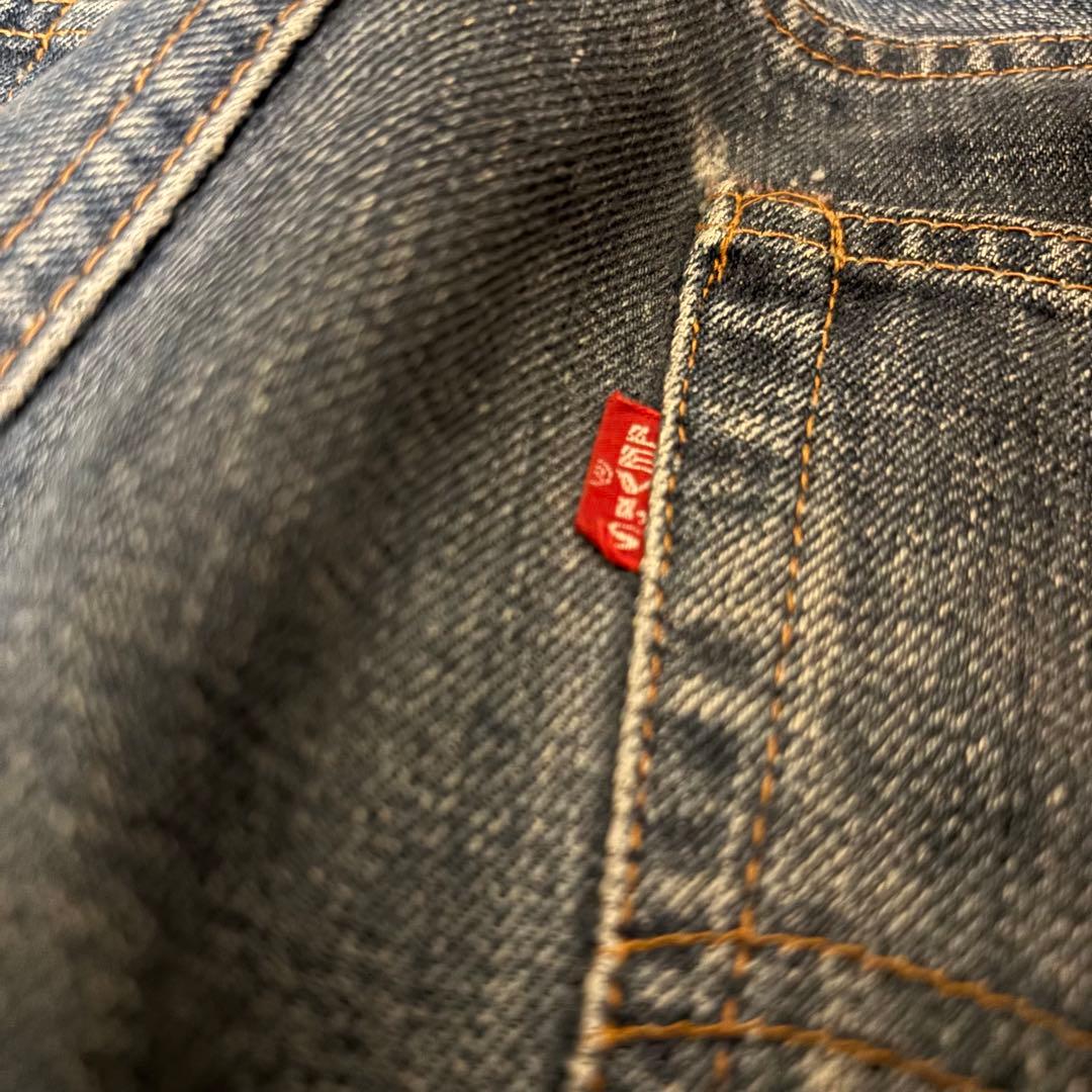 ノーリペア 60s 70s levis 505 BIG E 実寸W34 デニム