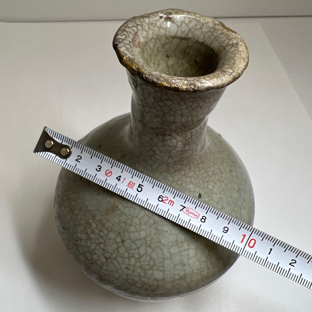 古代　李朝　白磁徳利　高さ約17㎝　東Y8-0204①