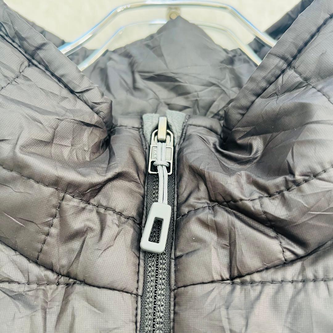 patagonia パタゴニア　ナノパフベスト　【L】ブラック　企業ロゴ