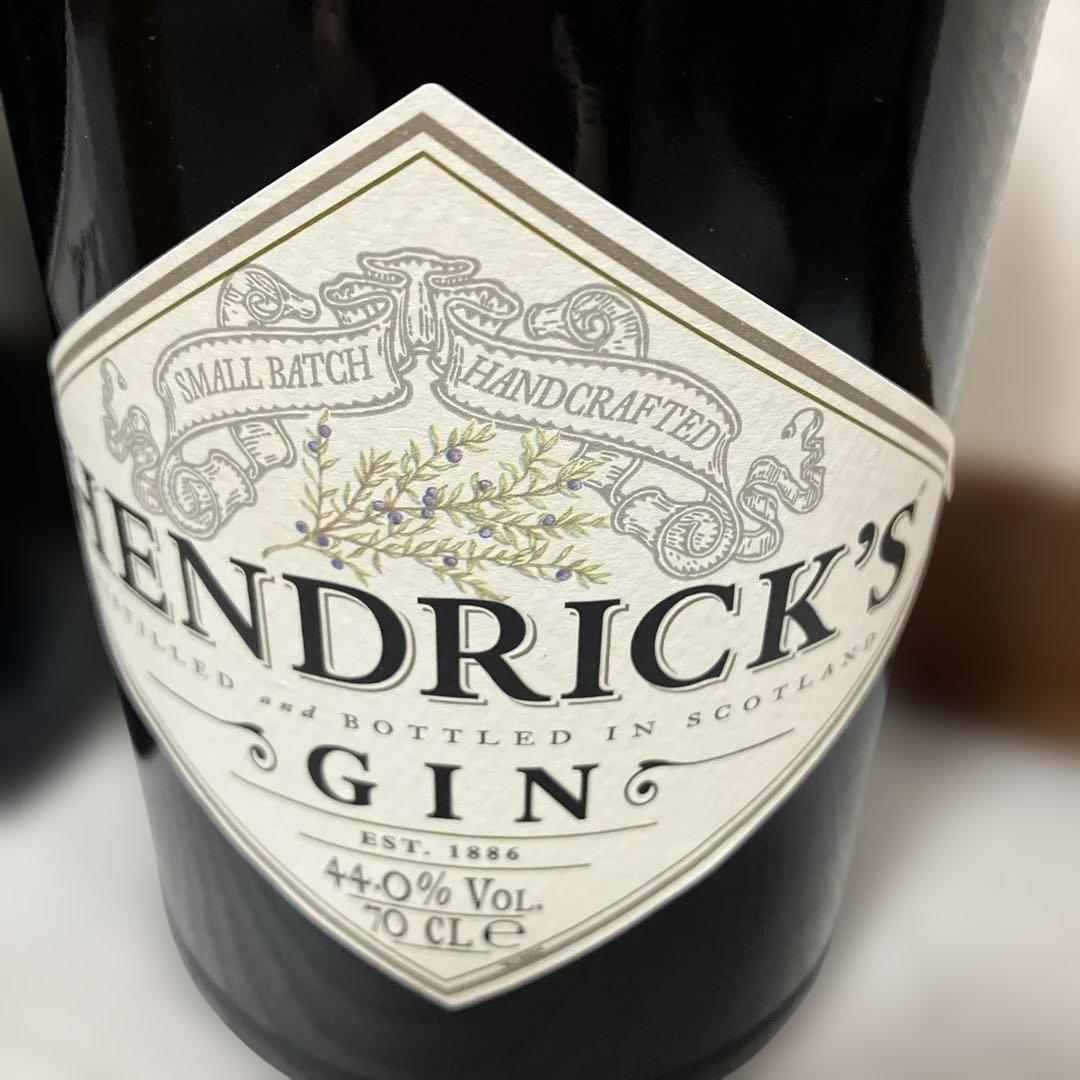 【新品未開封】HENDRICK'S ジン 700ml お酒　2本　2本セット