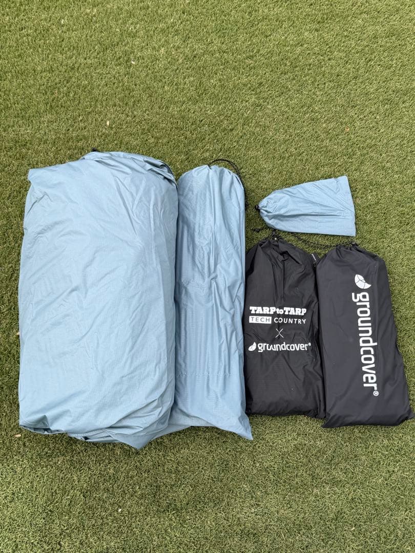 【グランドシート付】groundcover3.45 tarp to tarp
