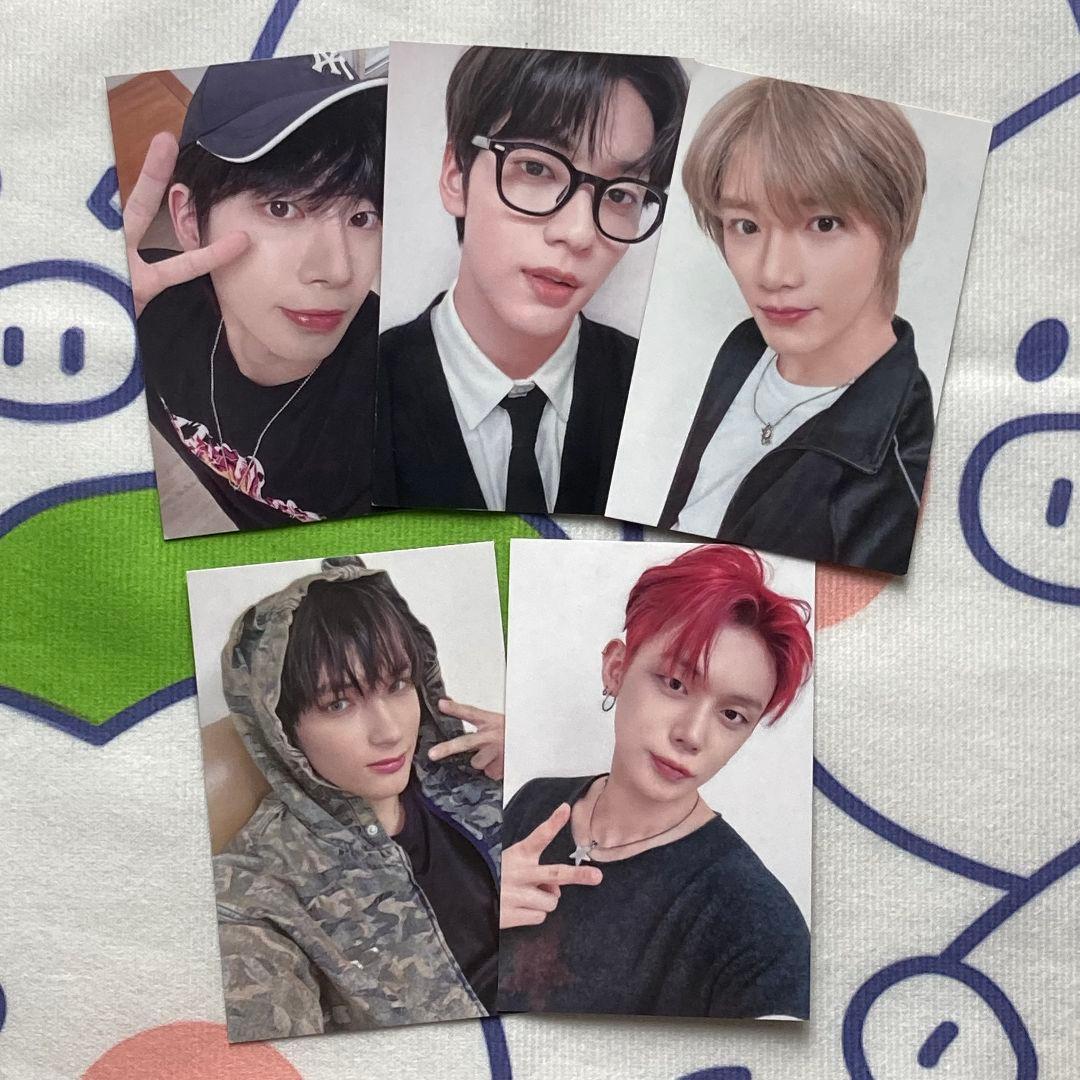 TXT MOAZONE ACT PROMISE アンコン トレカ全員5枚