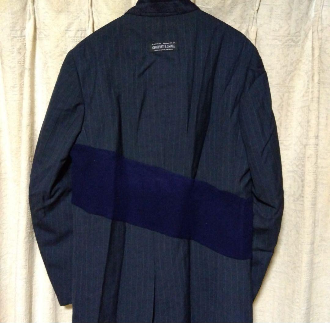 1990s 初期GEOFFREY B. SMALL ネイビーストライプジャケット