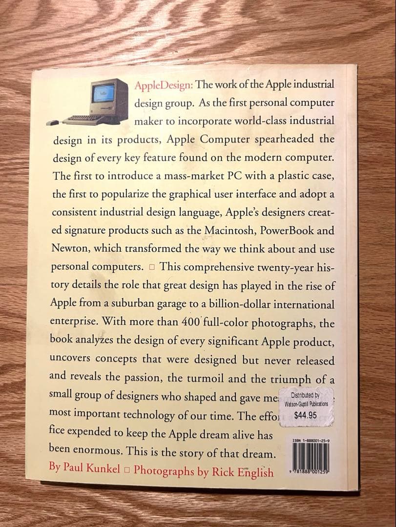 稀少 Apple Design Paul Kunkel著　デザイン書