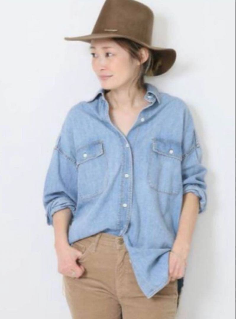 40,700円 DeuxiemeClasse ドゥーズィエムクラス デニムシャツ