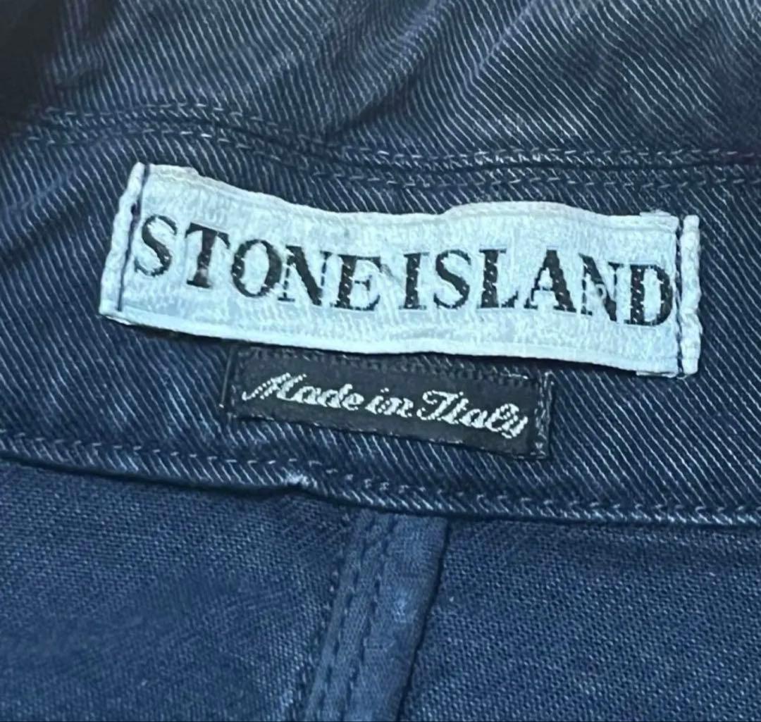 stone  vintageデニムジャケット グリーンタグ