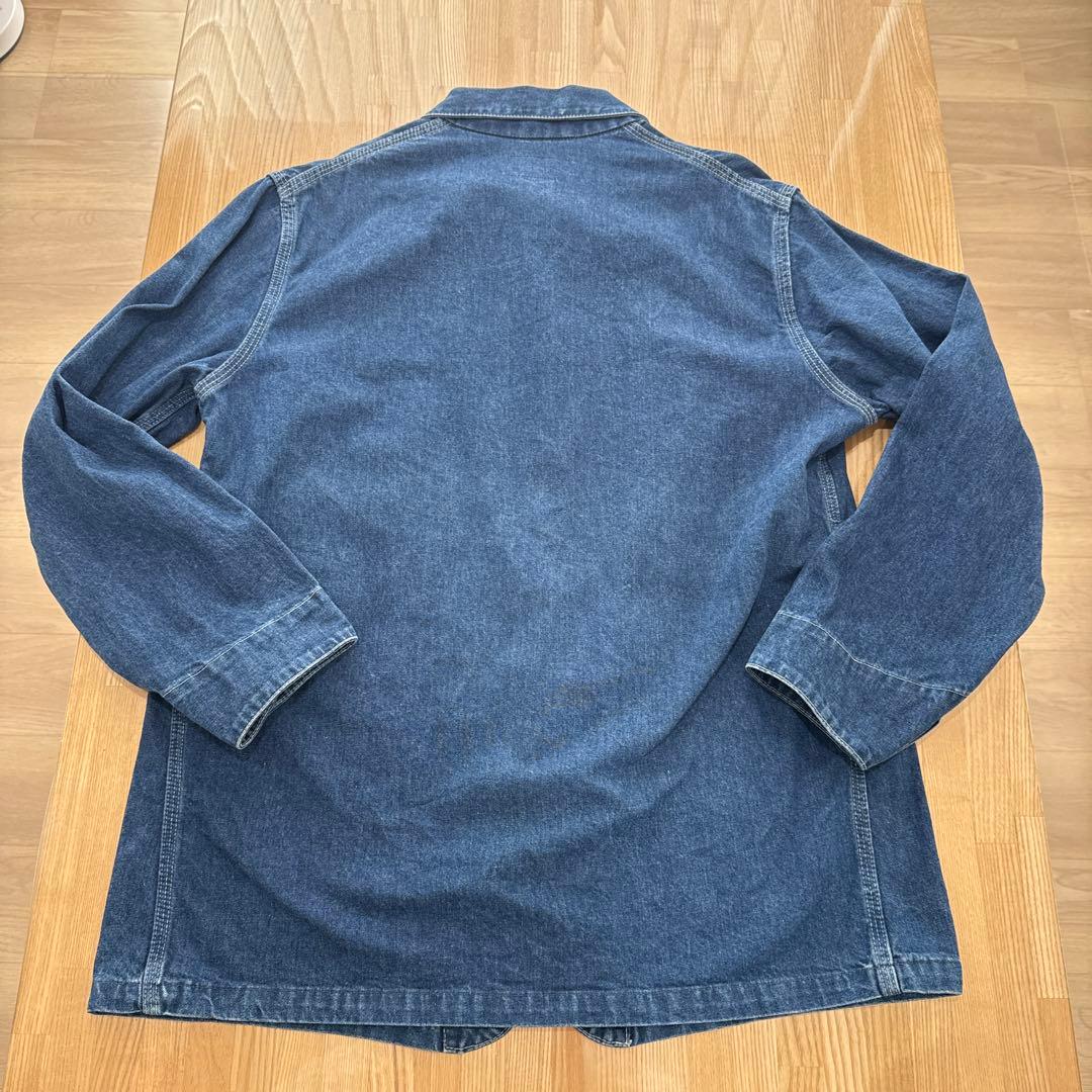 70s 縦落ち オシュコシュ　カバーオール デニム　ジャケット　731-0112
