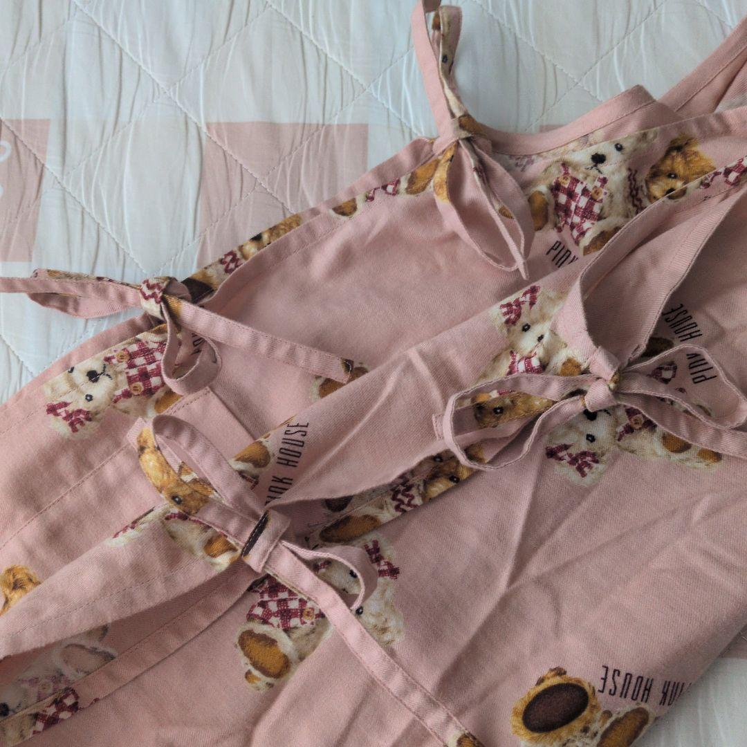 ピンクハウス　PINK HOUSE　エプロン　美品　くま