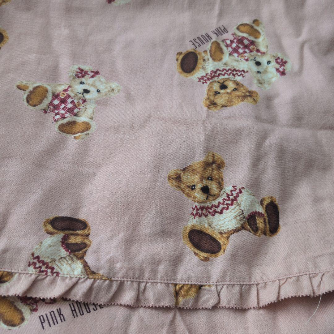 ピンクハウス　PINK HOUSE　エプロン　美品　くま