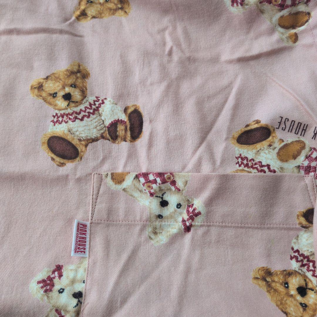 ピンクハウス　PINK HOUSE　エプロン　美品　くま