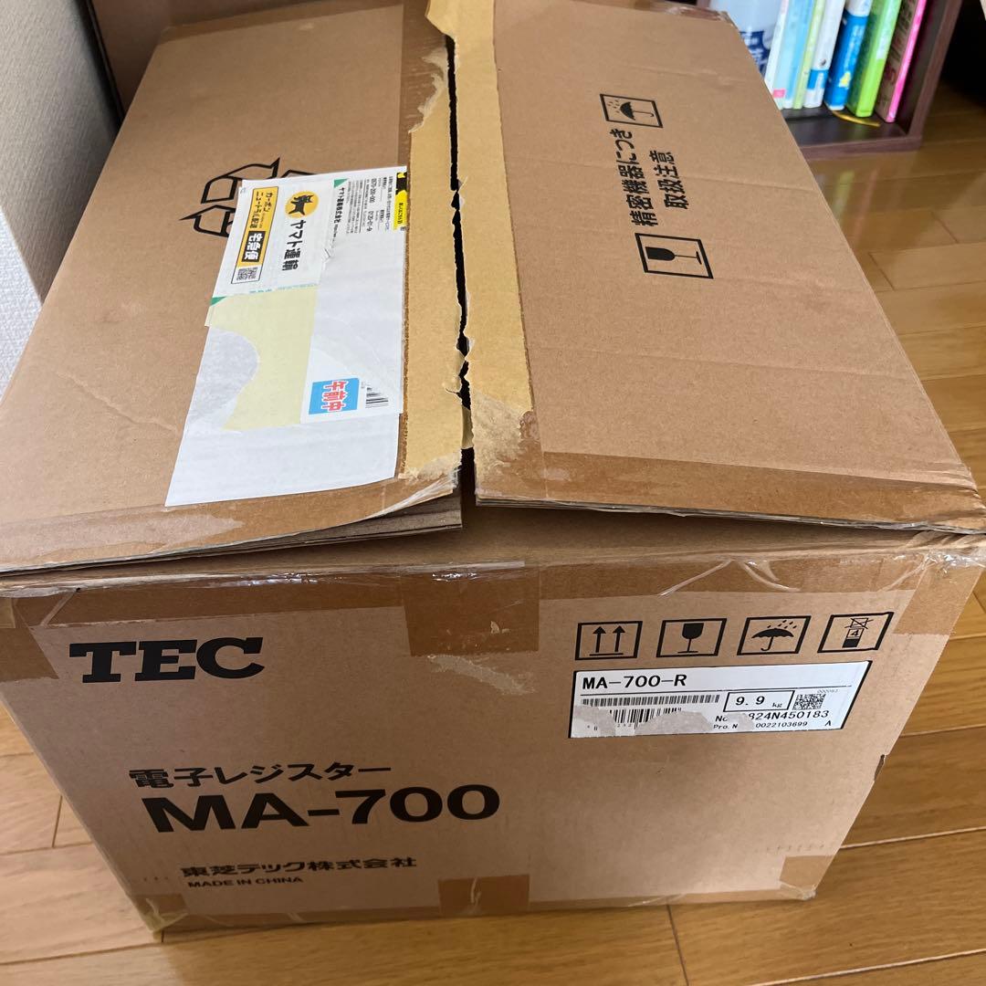 TEC 電子レジスター MA-700 ホワイト