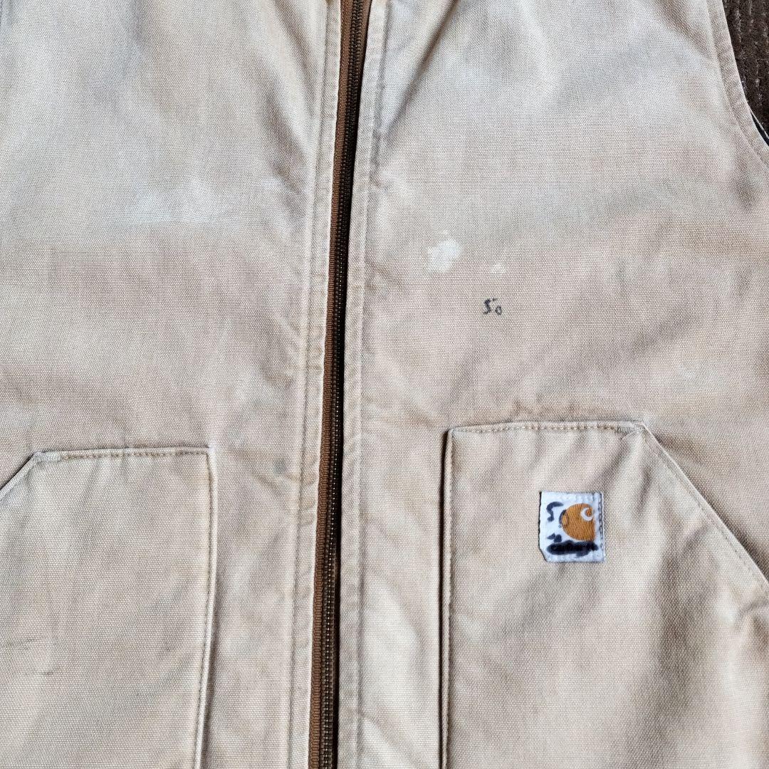 Carhartt ベージュ ベスト