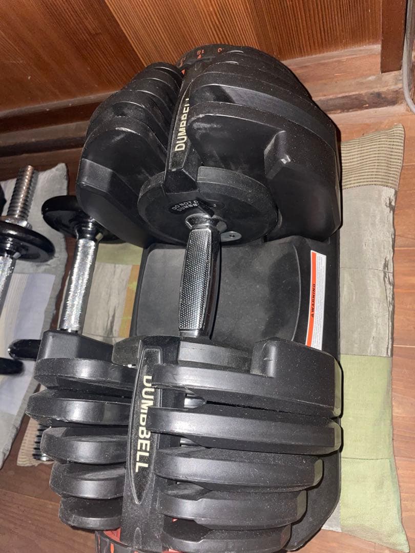 可変式ダンベル×2 最大40kg DUMBBELL