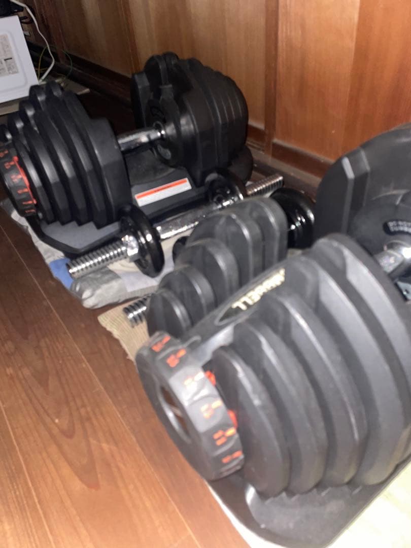 可変式ダンベル×2 最大40kg DUMBBELL