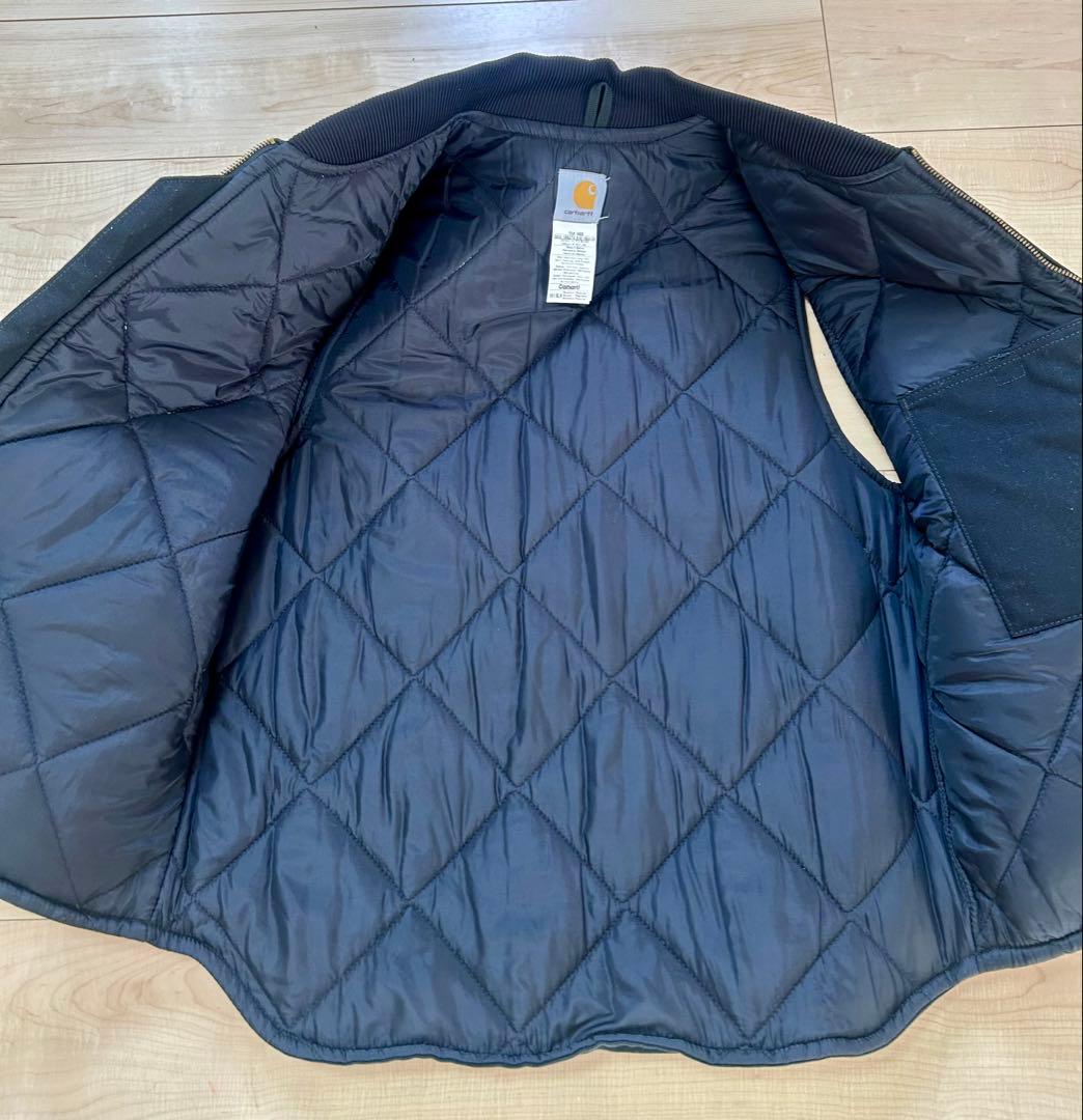 Carhartt カーハート　ダックベスト　ワークウェア　キルティング　ジップ