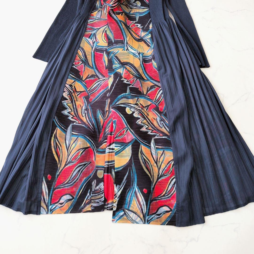 美品✨️BellchuYery ベルチュベリー プリーツワンピース M-L