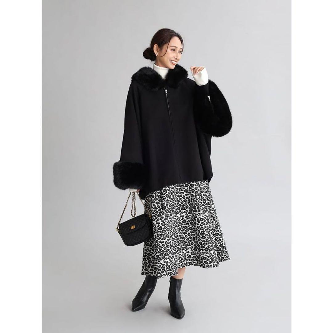 FENNEL ブラックポンチョ 9号