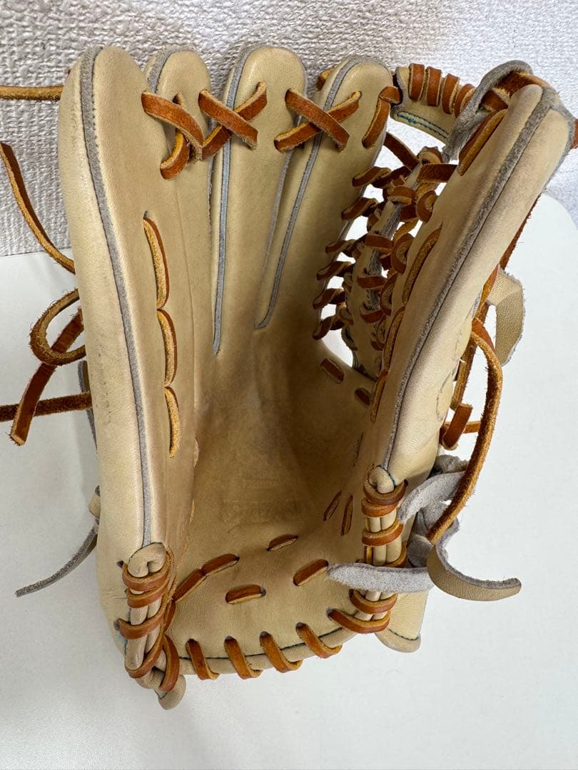 左投げ　硬式外野手用　ヤバイ　グローブ　yabai