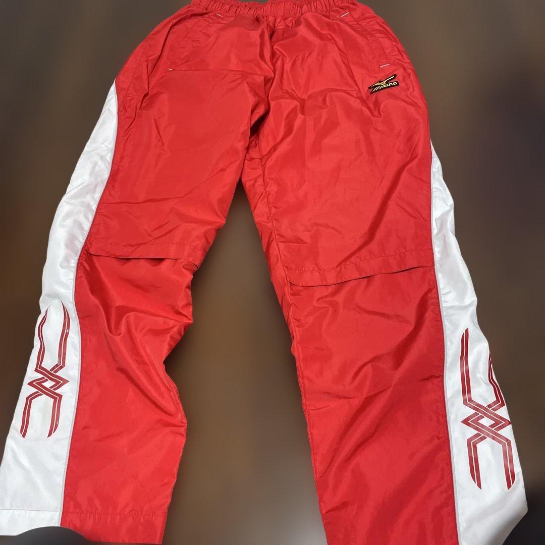Mizuno Proレッドジャケットとパンツセット