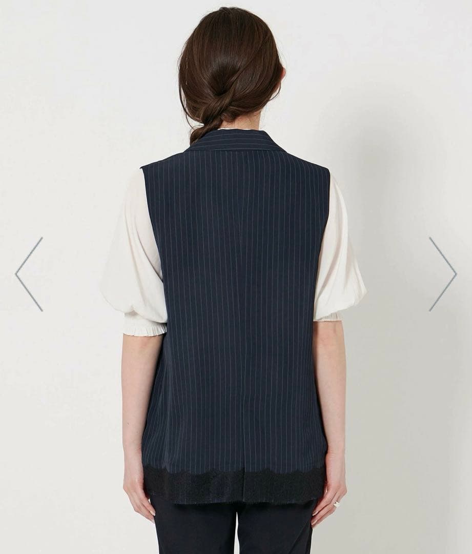 ☆専用です☆UNITED ARROWS☆ストライプ レース ベスト☆☆