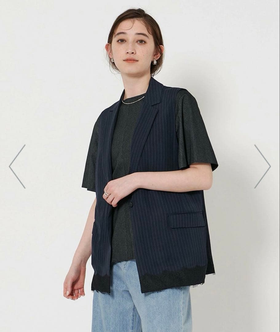 ☆専用です☆UNITED ARROWS☆ストライプ レース ベスト☆☆