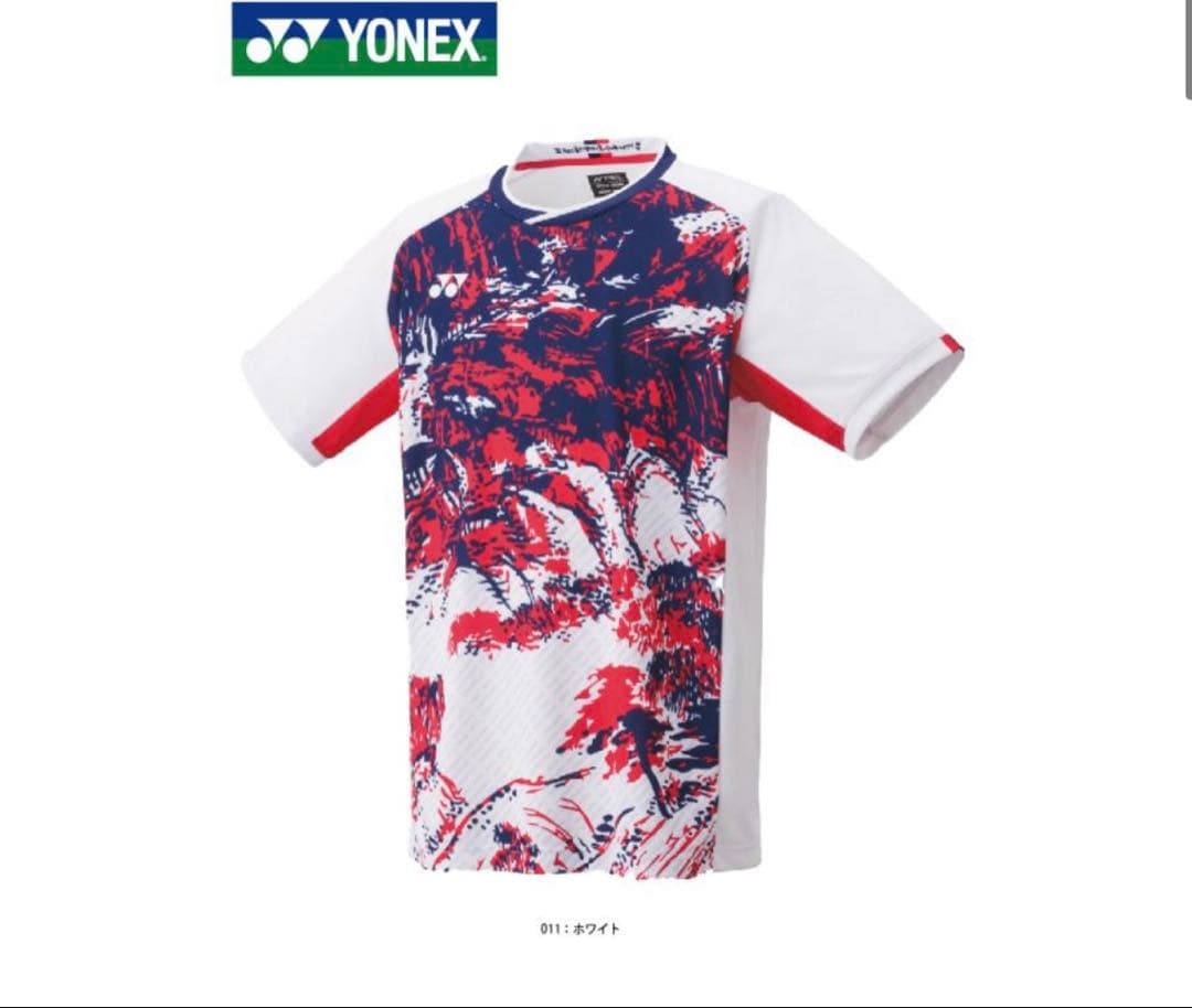 YONEX ゲームシャツ　ユニフォーム　韓国代表モデル　バドミントン