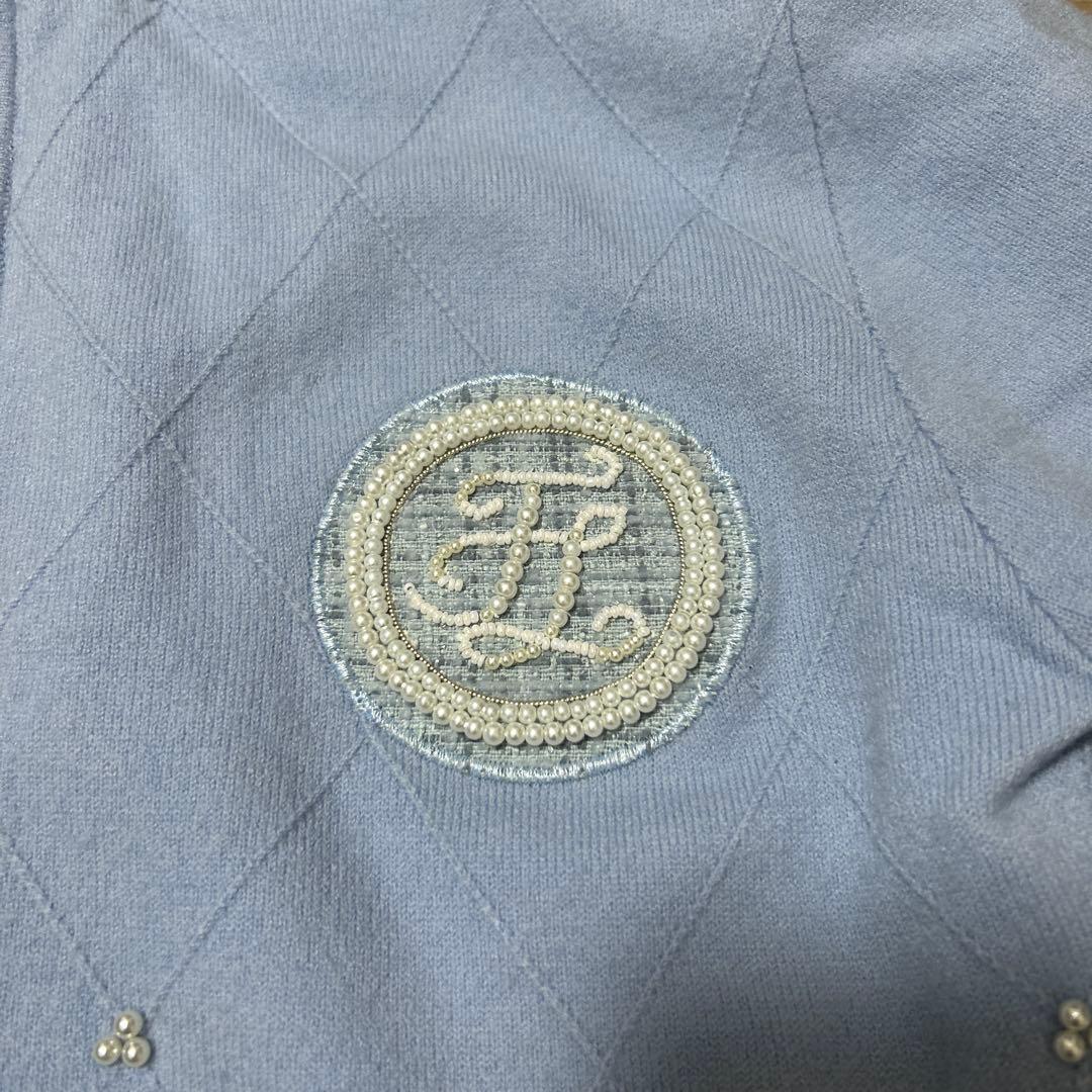 Fair Liar ゴルフウェア 防風　ニットジャケット