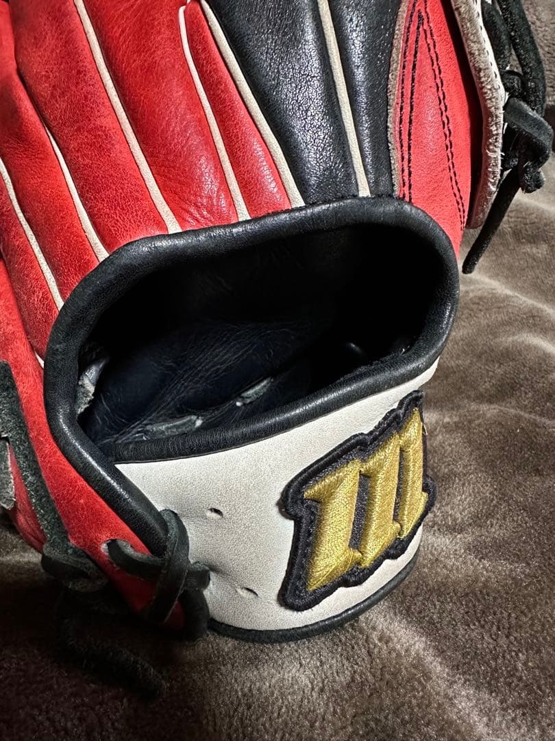 ビ*ズ様 【中古】一般軟式　外野手用　野球グローブ