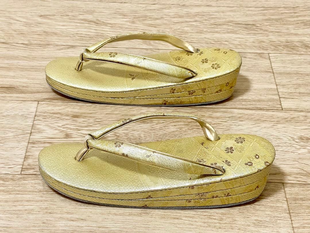 【未使用品】神田胡蝶　和装バッグ　草履　セット　フォーマル　着物　卒業式　入学式