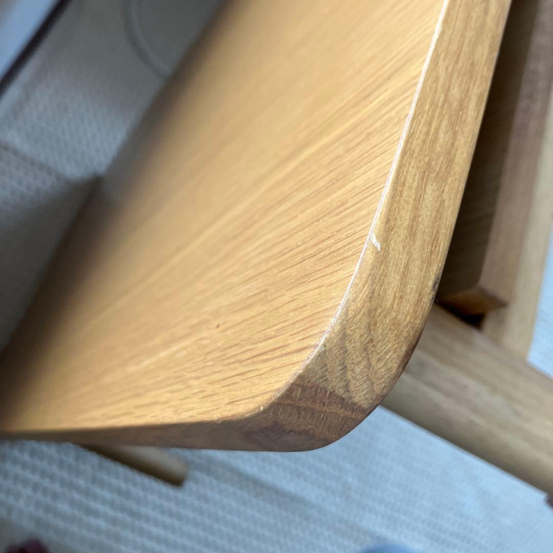 【極美品】無印良品　オーク材　ローテーブル　110cm×55cm×35cm