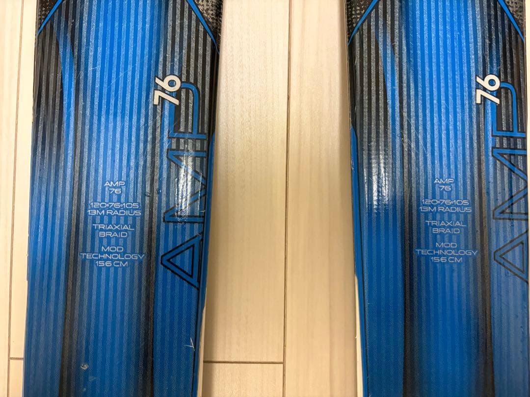 K2 ケーツー AMP76 スキー板156cm