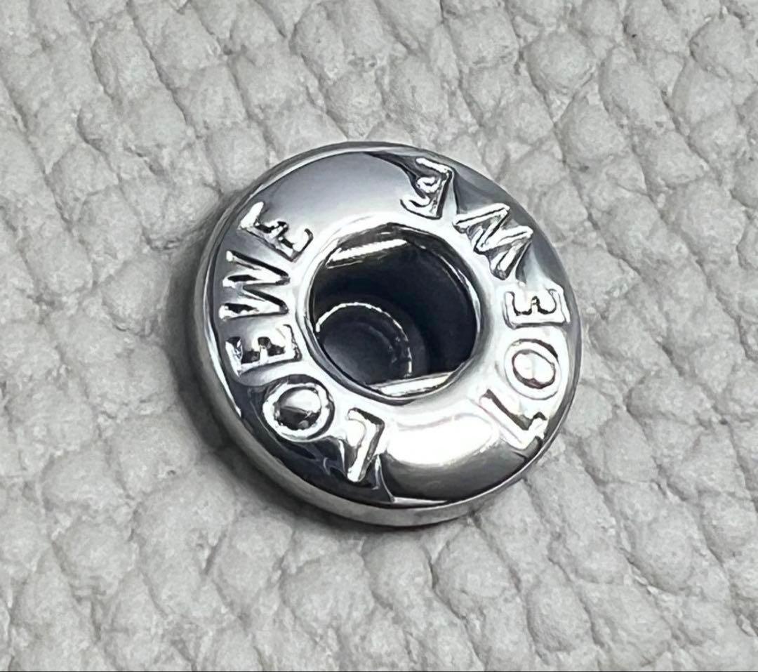 新品未使用LOEWE ロエベ アナグラム　キーケース　ぺブルグレインカーフ