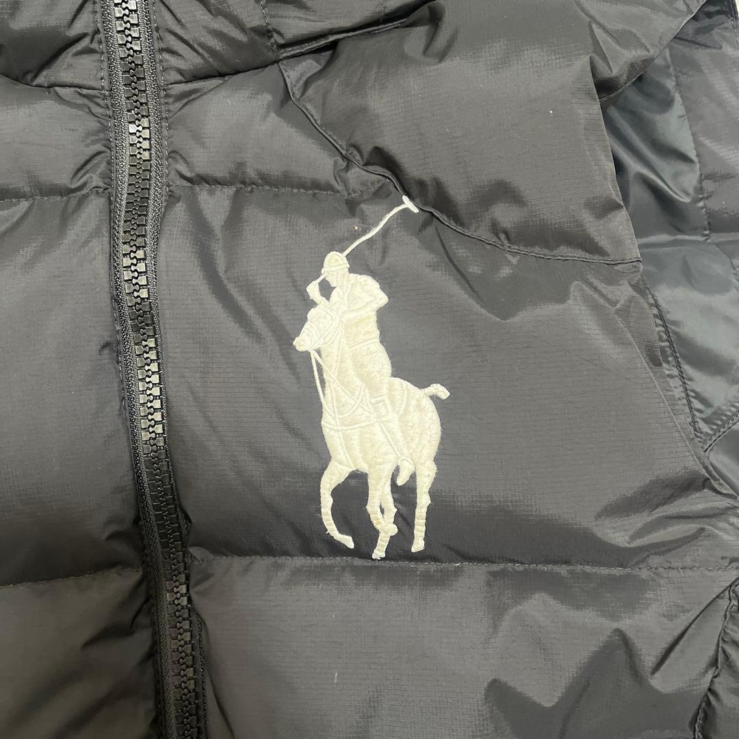 【美品】〈ラルフローレン〉BIGPONYダウンベスト