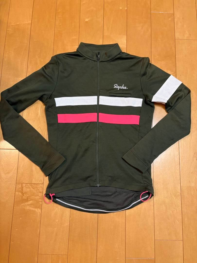 Rapha ダークグリーン ブルベジャージ　 サイズS