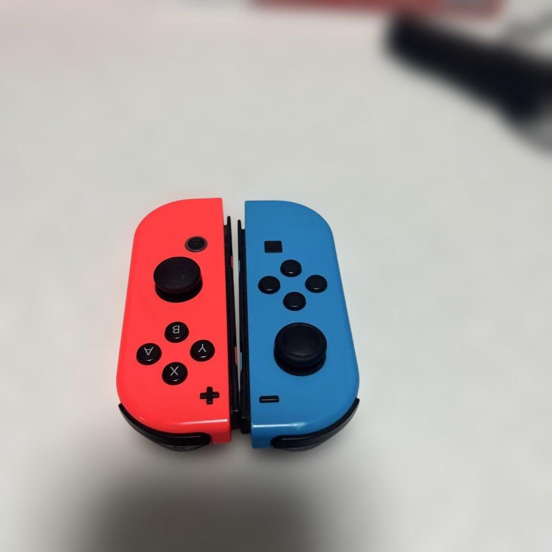 Nintendo Switch 本体 赤/青 ジョイコンプロコン、有線ポート付き