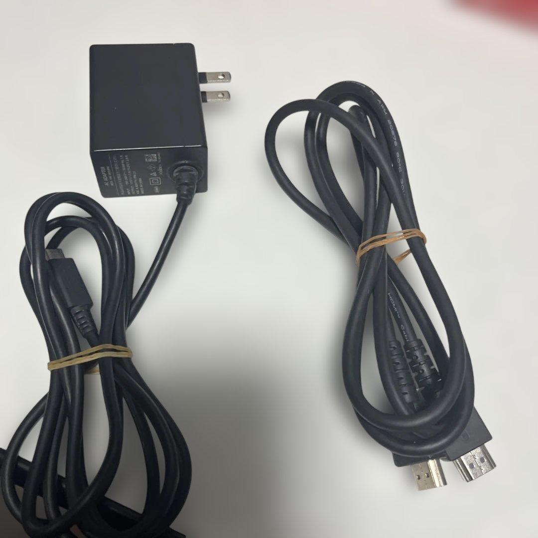 Nintendo Switch 本体 赤/青 ジョイコンプロコン、有線ポート付き