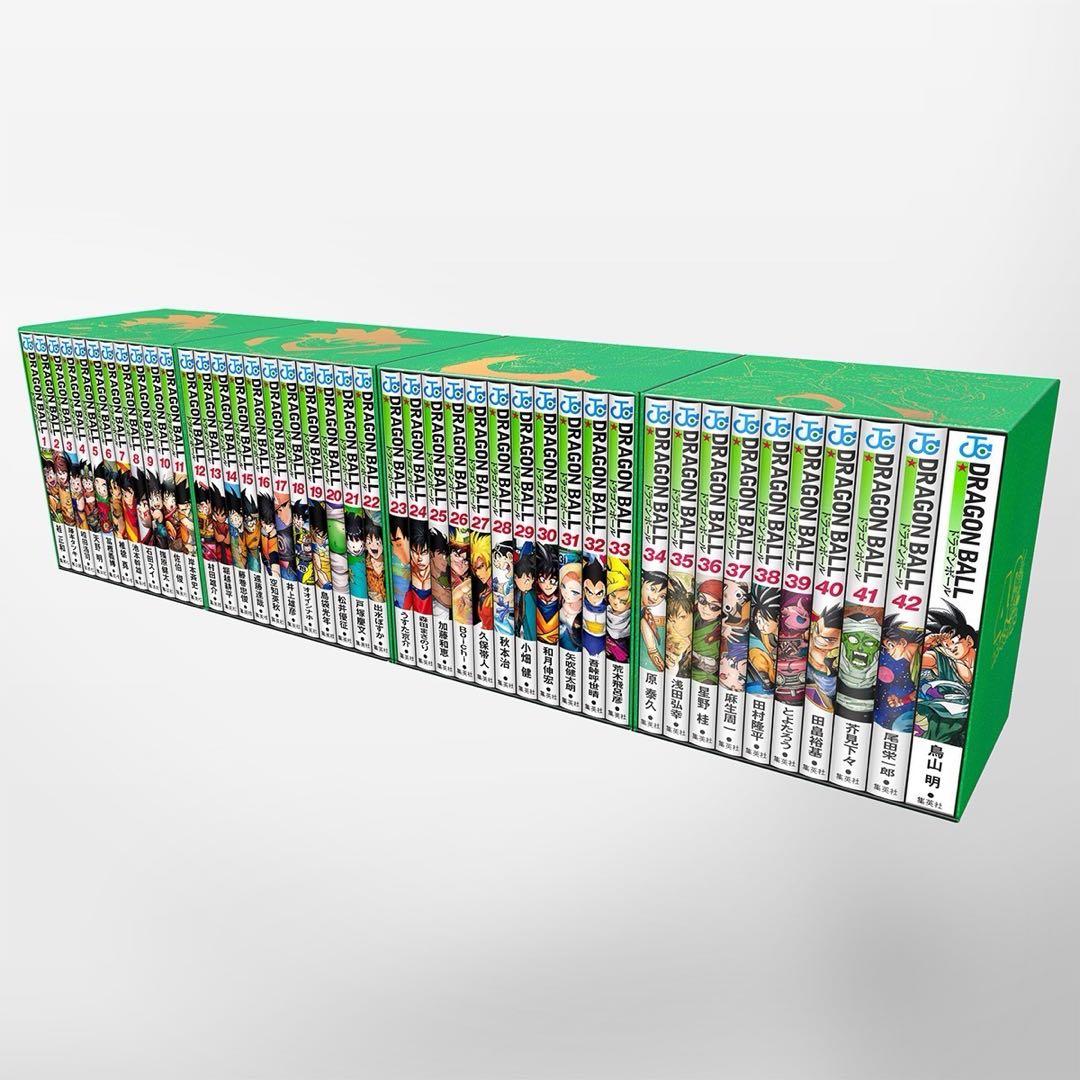 【新品未開封】DRAGON BALL 全42巻 Double Cover Box