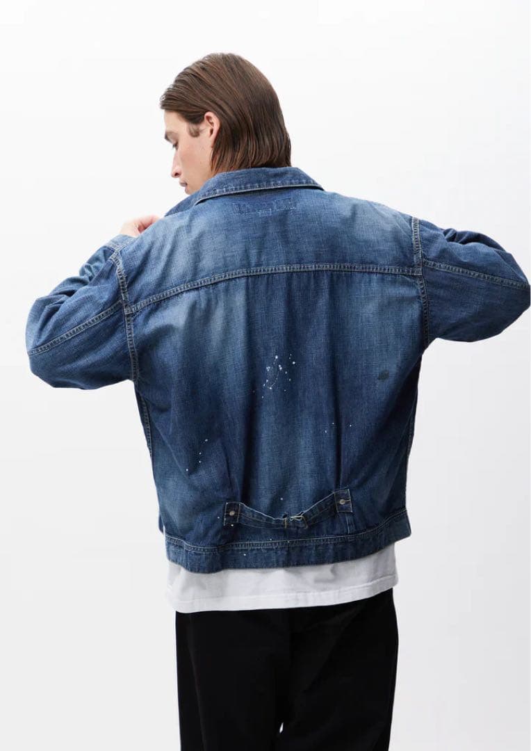 ジャケット・アウター neighborhood WASHED LIGHT DENIM JACKET