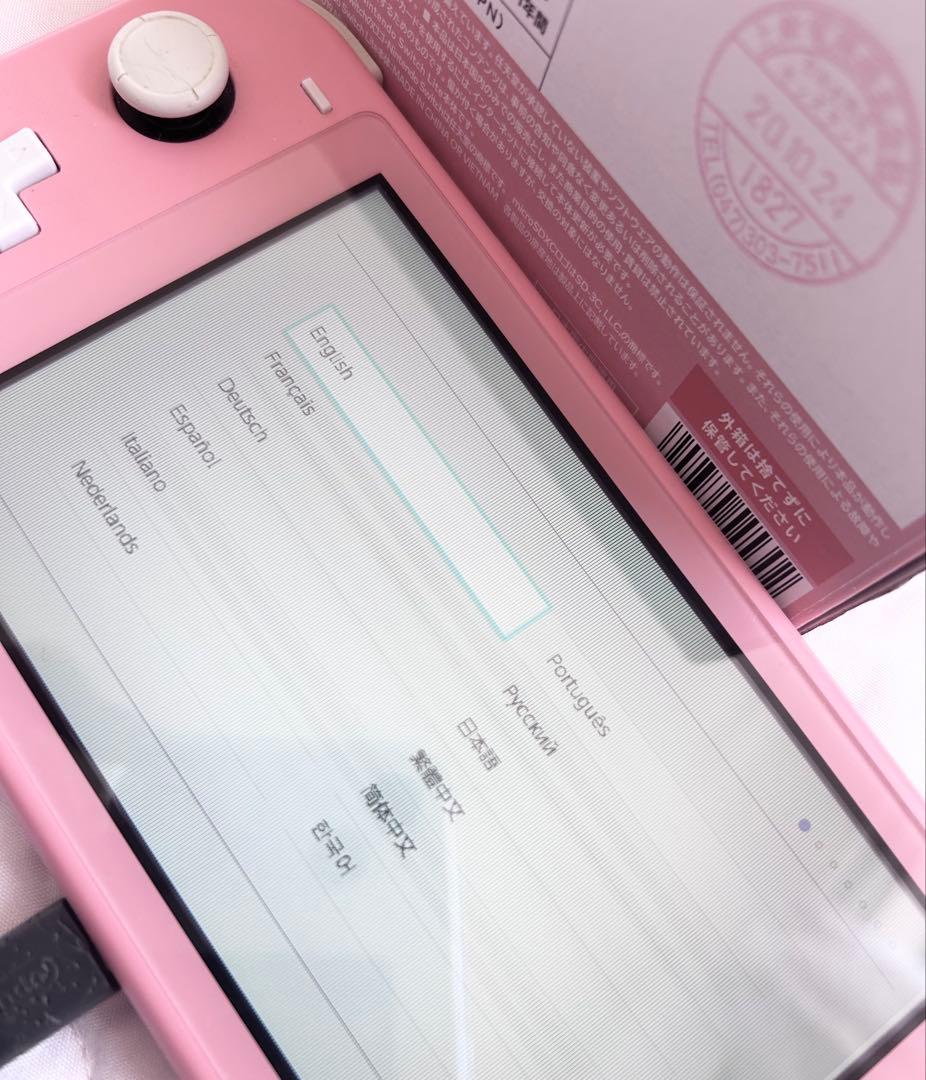 Nintendo Switch Lite ピンク スイッチライト スイッチ