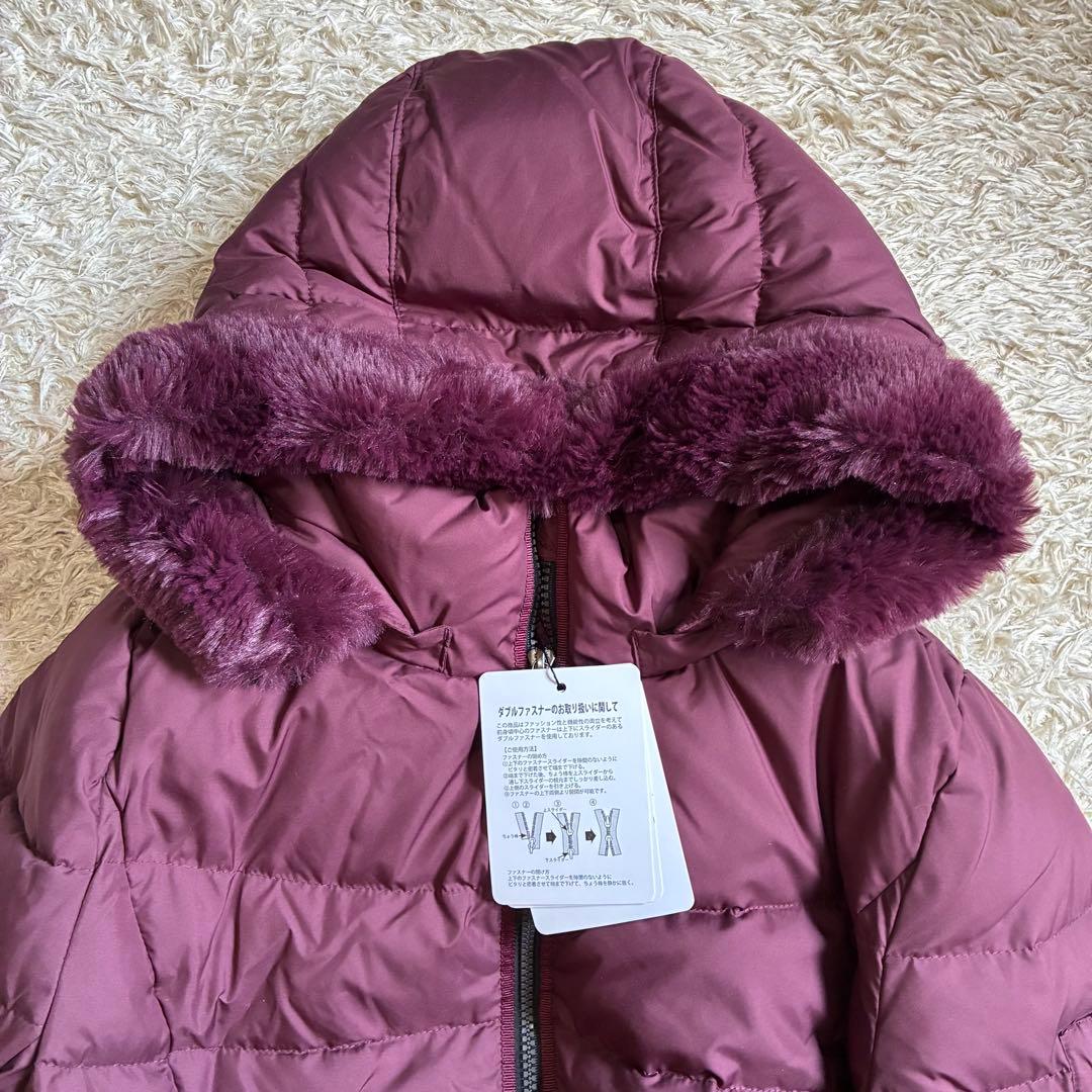 【未使用品タグ付】FILA GOLF ダウン80% フェイクファー 3Lサイズ