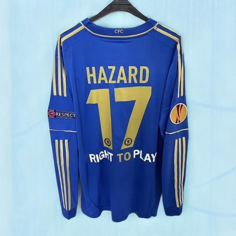 12-13 チェルシー HAZARD 長袖 シャツ 背番号17