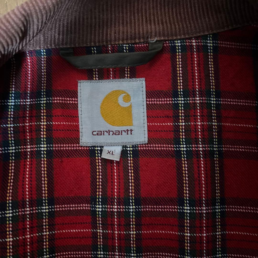 Carhartt オイルドジャケット オリーブグリーン