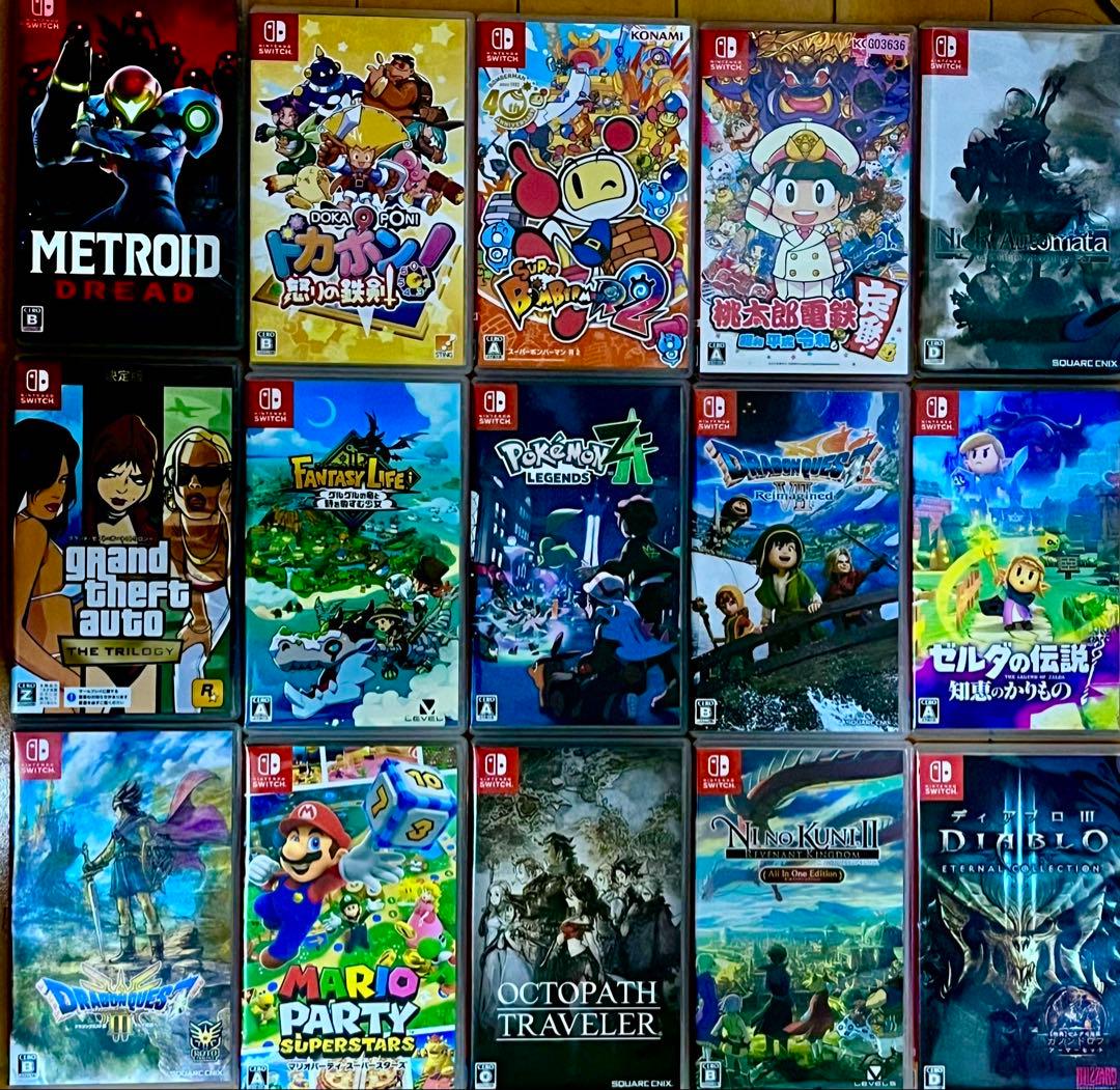 Nintendo Switch ゲームソフト パッケージセット