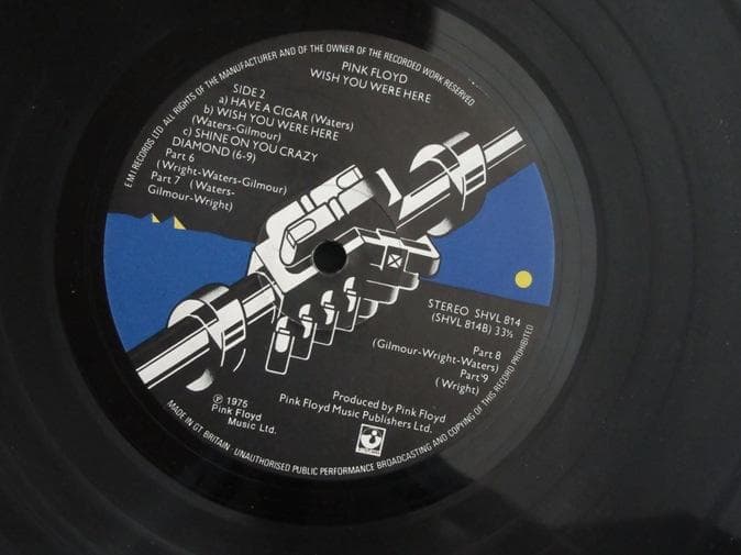 PINK FLOYD★Wish You Were Here UK Harvest